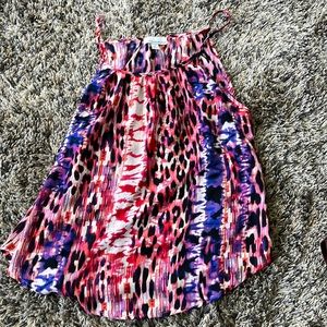 Fun, vibrant Alison Joy tank from Evereve.